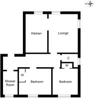 FLOOR PLAN - 24 EARNBANK, BRIDGE OF EARN, PERTH, P