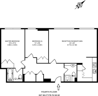 Floorplan area for info only, not for £/sq. ft valuation