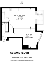 Floorplan area for info only, not for £/sq. ft valuation