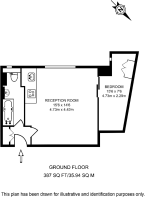Floorplan area for info only, not for £/sq. ft valuation