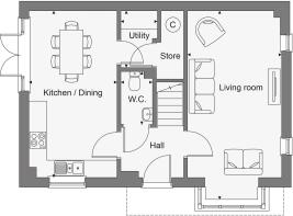 Dandara - Braeburn Fields - The Gosford, Home 83 floorplan