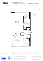 Floorplan area for info only, not for £/sq. ft valuation