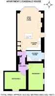 Apartment 2 , Eaisdale House, Whiting Bay - 2D