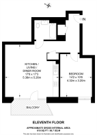 Floorplan area for info only, not for £/sq. ft valuation
