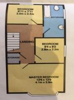 Upstairs Floorplan