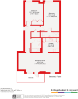 Floorplan- 932 sqft