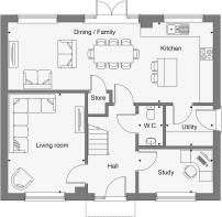 Dandara - The Heathers - Home 57, The Chartwell floorplan
