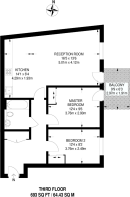 Floorplan area for info only, not for £/sq. ft valuation
