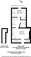 Floorplan area for info only, not for £/sq. ft valuation