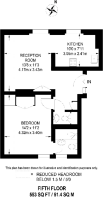 Floorplan area for info only, not for £/sq. ft valuation