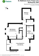 Floorplan area for info only, not for Â£/sq. ft valuation