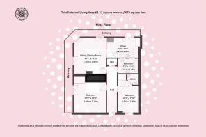 Floor Plan Flat 1, 1 Regent Place, Leamington Spa.