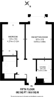 Floorplan area for info only, not for £/sq. ft valuation