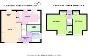 32 Montrose Terrace, Whiting Bay - 2D