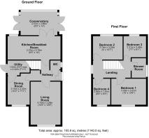 139 St Peters Close, Moreton On Lugg - all floors.