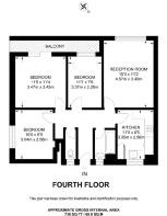 Floorplan area for info only, not for £/sq. ft valuation