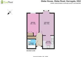 EweMove Harrogate Glebe House 2D Floor Plan