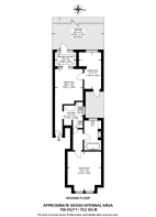 Floorplan area for info only, not for £/sq. ft valuation