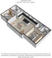 3D Floorplan 30LakesideWalkHeron
