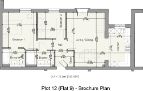 Plot 12 (Flat 9) - B