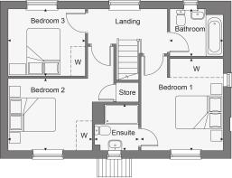 Dandara - Prior's Edge - The Gosford, Home 38 floorplan