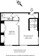 Floorplan area for info only, not for £/sq. ft valuation