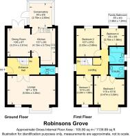 3 Robinsons Grove Floorplan