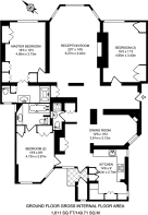 Floorplan area for info only, not for £/sq. ft valuation