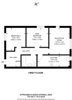 Floorplan area for info only, not for £/sq. ft valuation