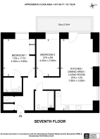 Floorplan area for info only, not for £/sq. ft valuation