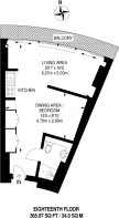 Floorplan area for info only, not for £/sq. ft valuation