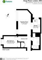 Floorplan area for info only, not for Â£/sq. ft valuation