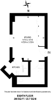 Floorplan area for info only, not for £/sq. ft valuation