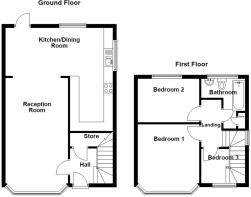 140 Blackburn Road, Clayton Le Moors - all floors.