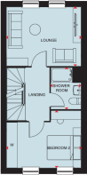 first floor plan of the coombes