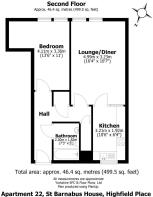 Apartment 22, St Barnabus House, Highfield Place -