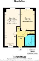 Temple House floor plan