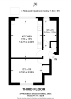 Floorplan area for info only, not for £/sq. ft valuation