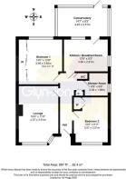 Floorplan - 25, Hillview Crescent, East Preston, B