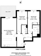 Floorplan area for info only, not for £/sq. ft valuation