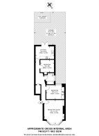 Floorplan area for info only, not for £/sq. ft valuation