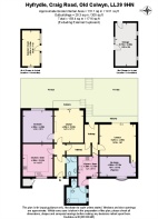 Floor Plan - Hyfrydle, Craig Road, Old Colwyn LL29