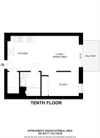Floorplan area for info only, not for £/sq. ft valuation