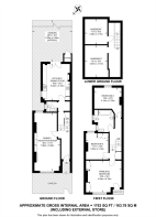 Floorplan area for info only, not for £/sq. ft valuation