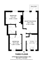 Floorplan area for info only, not for Â£/sq. ft valuation