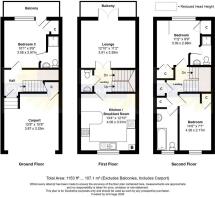 Floorplan - 36 Mariners Quay, Littlehampton, BN17 
