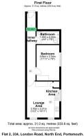 Floor plan - Flat 2, 334 London Rd, PO2 9JY.JPG