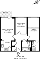 Floorplan area for info only, not for £/sq. ft valuation