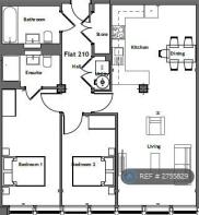 Flat 38 Floorplan