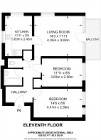 Floorplan area for info only, not for £/sq. ft valuation